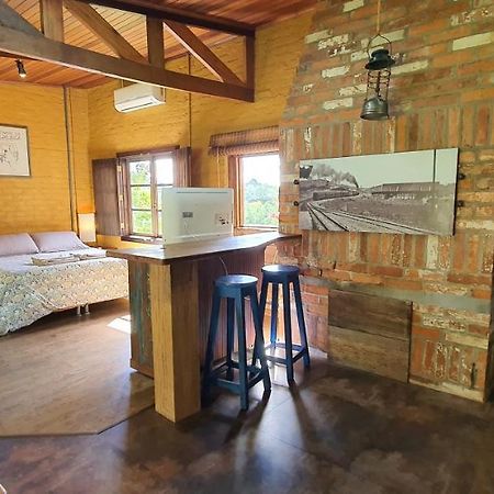加里波第Loft No Campo Proximo Ao Vale Dos Vinhedos别墅 外观 照片