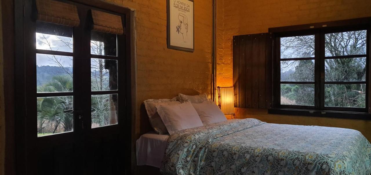 加里波第Loft No Campo Proximo Ao Vale Dos Vinhedos别墅 外观 照片