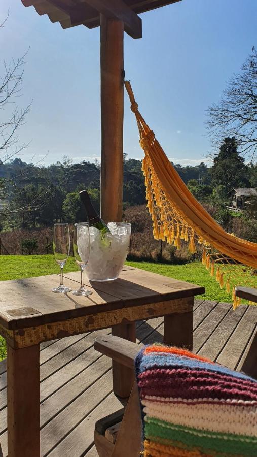 加里波第Loft No Campo Proximo Ao Vale Dos Vinhedos别墅 外观 照片