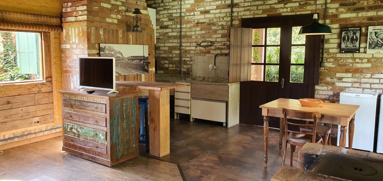 加里波第Loft No Campo Proximo Ao Vale Dos Vinhedos别墅 外观 照片