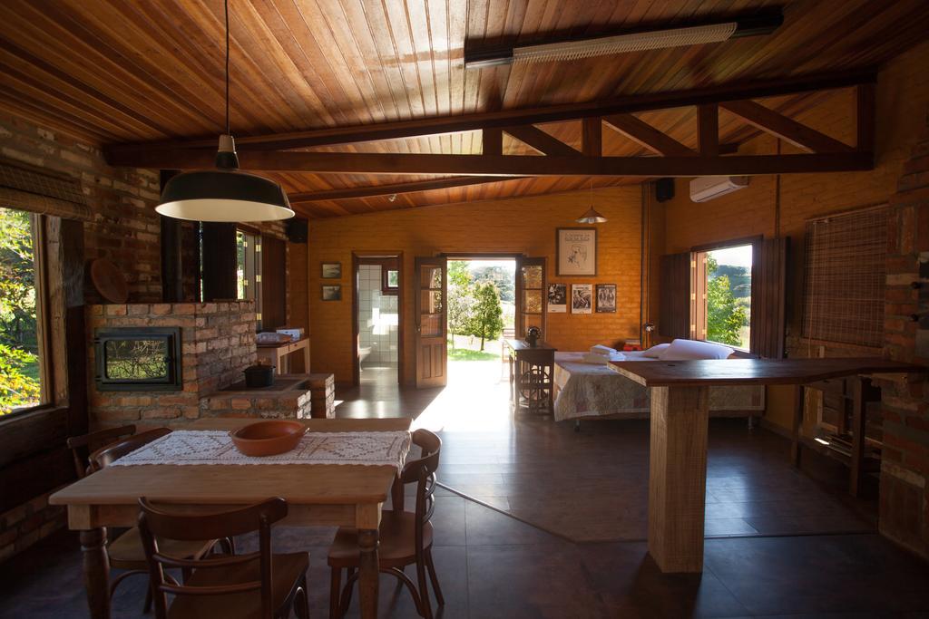 加里波第Loft No Campo Proximo Ao Vale Dos Vinhedos别墅 外观 照片